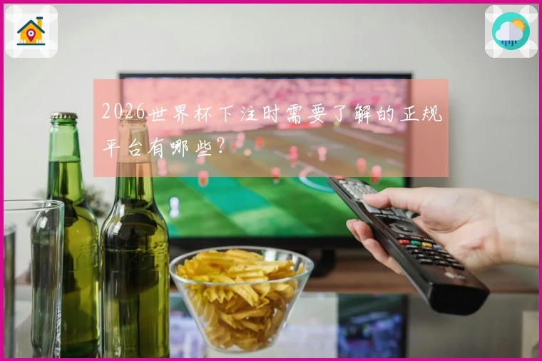 2026世界杯下注时需要了解的正规平台有哪些？