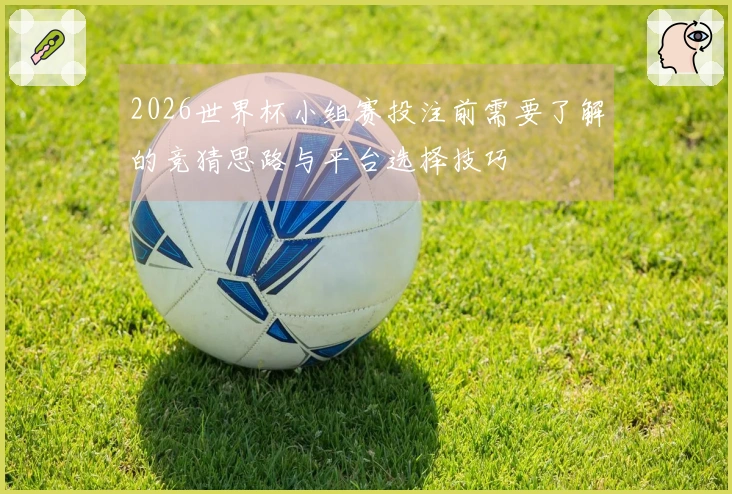 2026世界杯小组赛投注前需要了解的竞猜思路与平台选择技巧