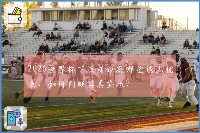 2026世界杯下注活动有哪些诱人优惠，如何判断其真实性？