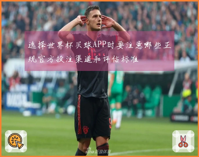 选择世界杯买球APP时要注意哪些正规官方投注渠道和评估标准